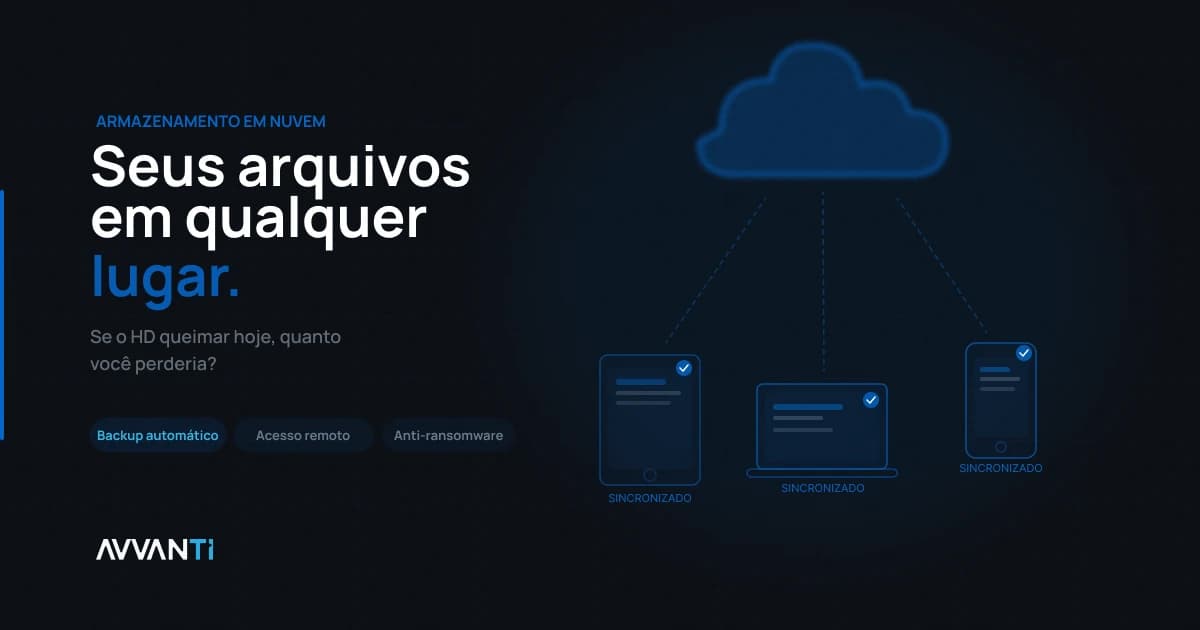 Por Que Até a Menor Empresa (e Você Mesmo) Precisa Guardar Arquivos na Nuvem