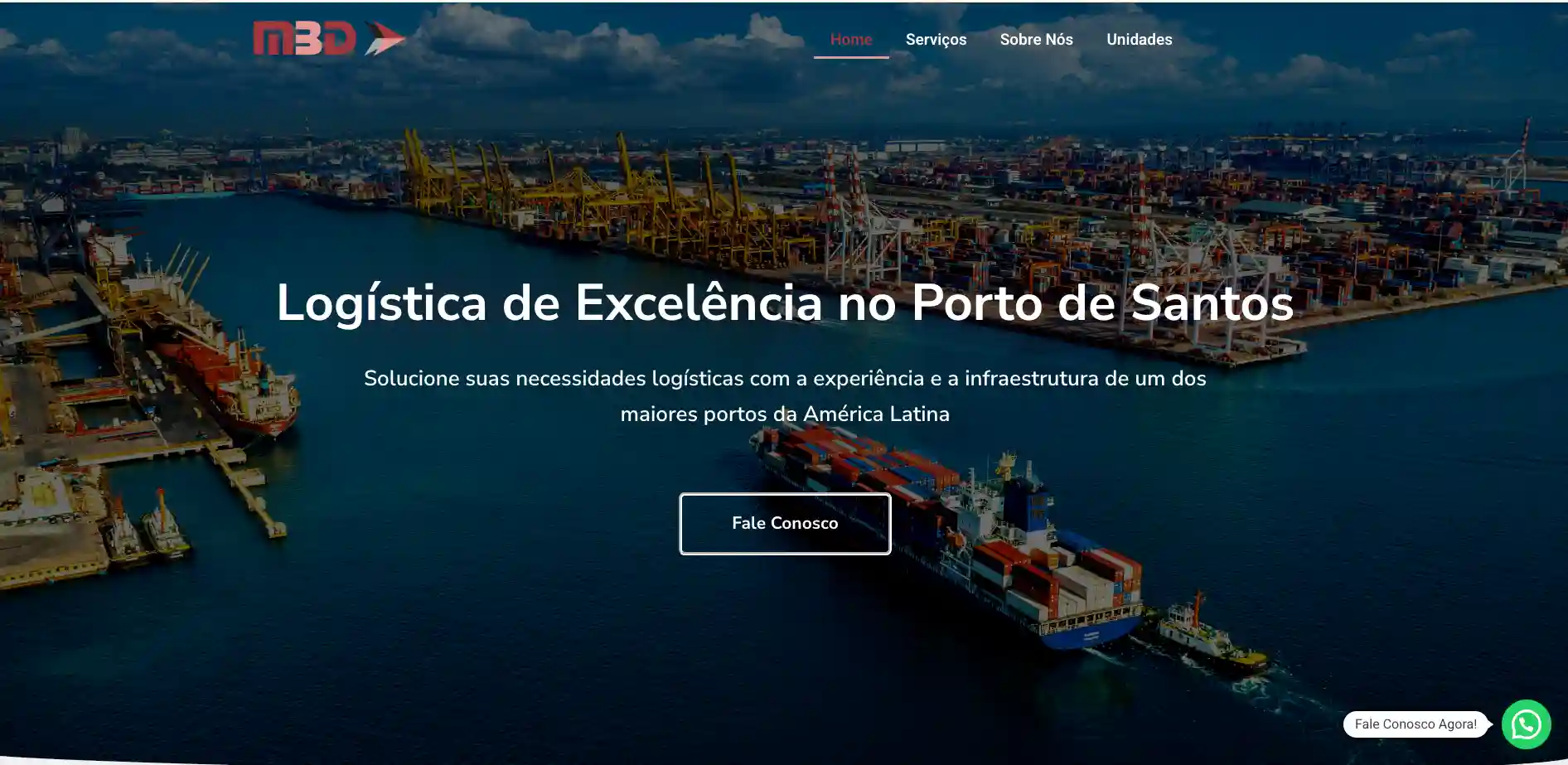 Site institucional — MBD Logistics